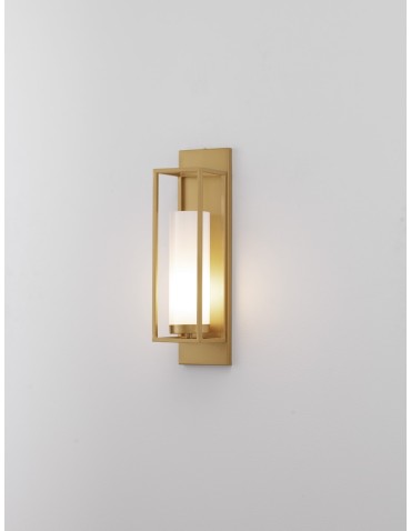 Luces Exclusivas BAGOJO Wall-mounted Modern Gold and gold shades 1xE27 max 12W LE43613 - product 2