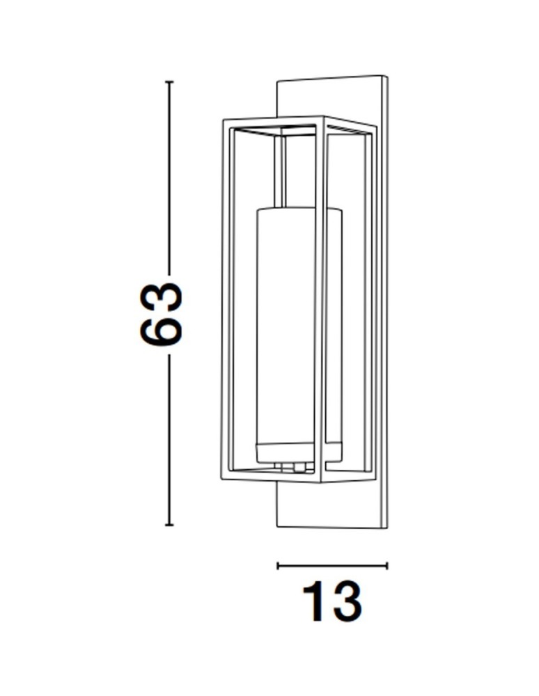 Kinkiety - Luces Exclusivas BAGOJO Ścienna Nowoczesna czarny 1xE27 max 12W LE43614 - produkt kolory-swiatla.pl 3