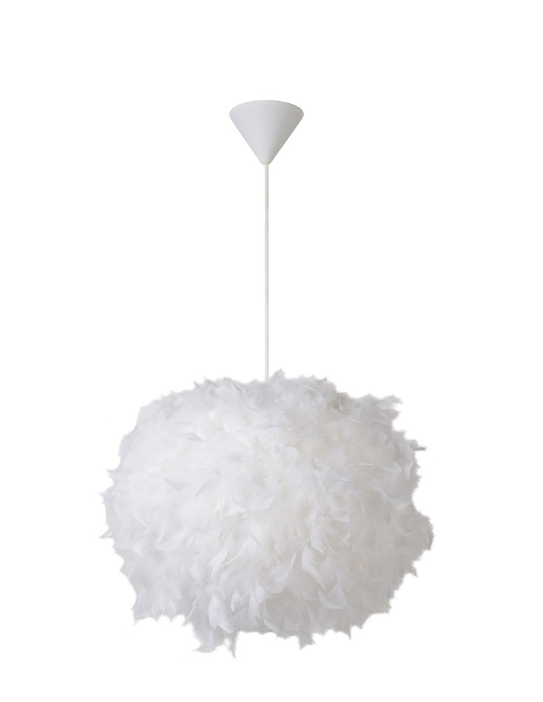 Pendant lamps - Lucide GOOSY SOFT Pendant E27 50cm W 71367/50/31 - product kolory-swiatla.pl 3