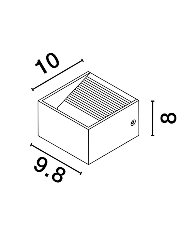 Wall lamps - Luces Exclusivas ACOMUL Wall-mounted Modern White 1xLED max 6W 3000K LE43621 - product kolory-swiatla.pl 3