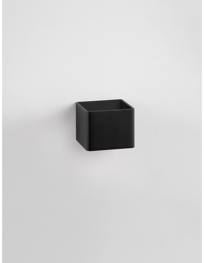 Kinkiety - Luces Exclusivas ACOMUL Ścienna Nowoczesna czarny 1xLED max 6W 3000K LE43622 - produkt kolory-swiatla.pl 2