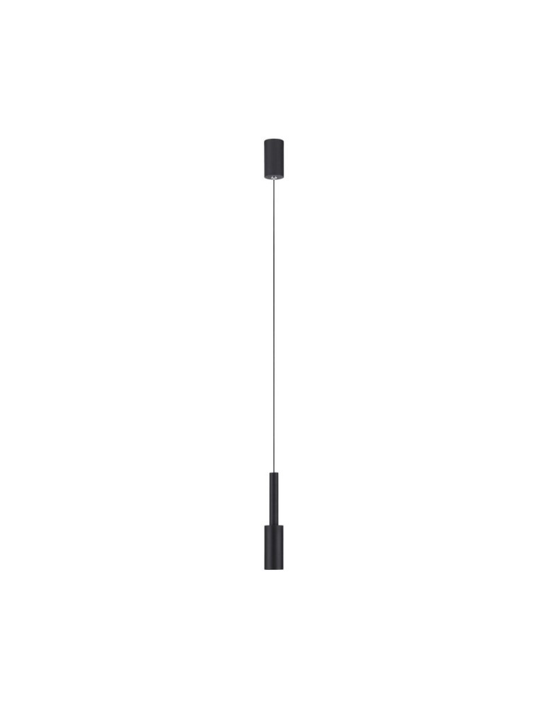 Pendant lamps - Luces Exclusivas BAHAMA Pendant Modern Black 1xLED max 7W 3000K LE43623 - product kolory-swiatla.pl 1