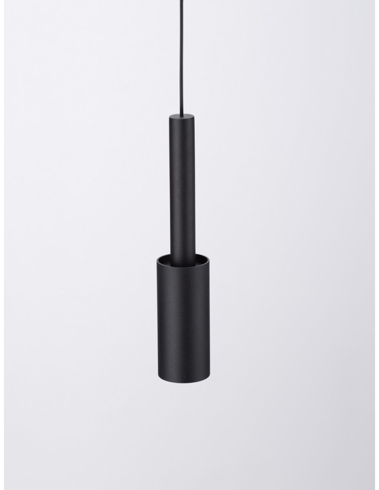 Pendant lamps - Luces Exclusivas BAHAMA Pendant Modern Black 1xLED max 7W 3000K LE43623 - product kolory-swiatla.pl 5