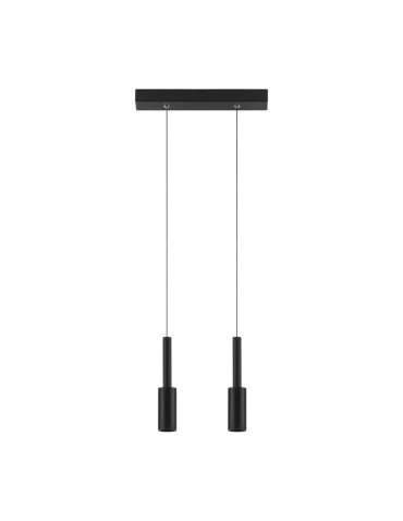Luces Exclusivas BAHAMA Pendant Modern Black 1xLED max 14W 3000K LE43624
