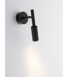 Kinkiety - Luces Exclusivas BAHAMA Ścienna Nowoczesna czarny 1xLED max 7W 3000K LE43625 - produkt 3