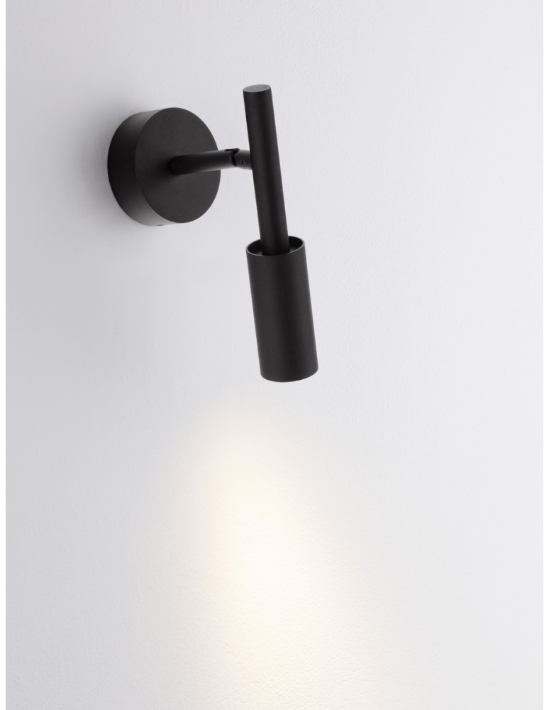 Kinkiety - Luces Exclusivas BAHAMA Ścienna Nowoczesna czarny 1xLED max 7W 3000K LE43625 - produkt kolory-swiatla.pl 3