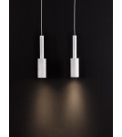 Lampy wiszące - Luces Exclusivas BAHAMA Wisząca Nowoczesna biały 1xLED max 14W 3000K LE43629 - produkt 2