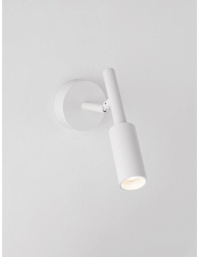 Wall lamps - Luces Exclusivas BAHAMA Wall-mounted Modern White 1xLED max 7W 3000K LE43630 - product kolory-swiatla.pl 2