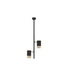 Ceiling lamps - Luces Exclusivas BAILON Ceiling Modern Black 2xGU10 max 10W LE43636 - product 1