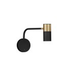 Wall lamps - Luces Exclusivas BAILON Wall-mounted Modern Black 1xGU10 max 10W LE43639 - product 1