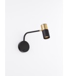 Wall lamps - Luces Exclusivas BAILON Wall-mounted Modern Black 1xGU10 max 10W LE43639 - product 3