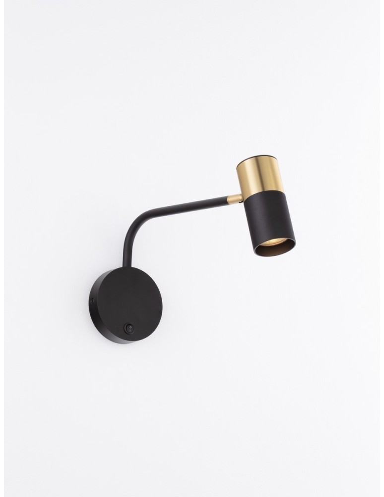 Wall lamps - Luces Exclusivas BAILON Wall-mounted Modern Black 1xGU10 max 10W LE43639 - product kolory-swiatla.pl 3