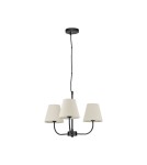 Pendant lamps - Luces Exclusivas BAJADA Pendant Modern Black 3xE27 max 12W LE43642 - product 1