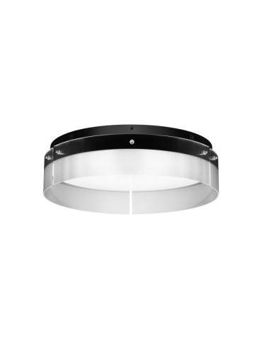 Luces Exclusivas BAJIOS Sufitowa Nowoczesna czarny 1xLED max 48W 3000K LE43650