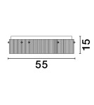 Ceiling lamps - Luces Exclusivas BAJIOS Ceiling Modern Black 1xLED max 48W 3000K LE43650 - product 2