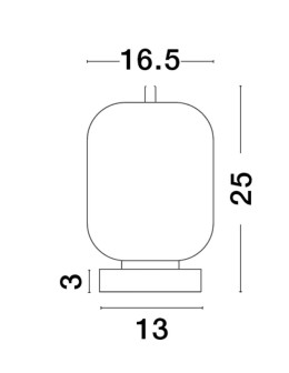 Luces Exclusivas PILAR Stołowa złoty i odcienie złota 1xE14 max 5W LE43655 - produkt 2