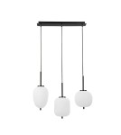 Pendant lamps - Luces Exclusivas PILAR Pendant Modern Black 3xE14 max 5W LE43657 - product 1