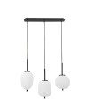 Luces Exclusivas PILAR Wisząca Nowoczesna czarny 3xE14 max 5W LE43657