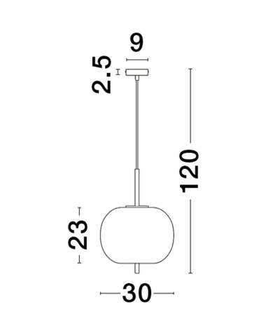 Luces Exclusivas PILAR Pendant Modern gold and gold shades 1xE27 max 12W LE43661 - product 2