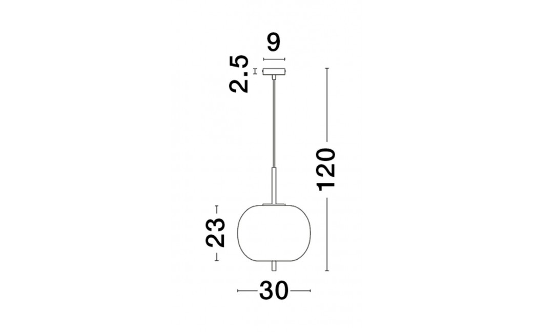 Luces Exclusivas PILAR Wisząca Nowoczesna złoty i odcienie złota 1xE27 max 12W LE43661