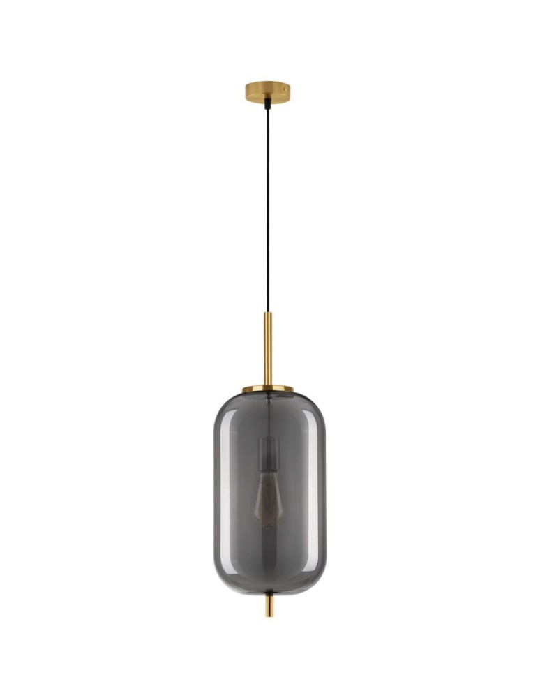 Single pendant lamps - Luces Exclusivas PILAR Pendant Modern gold and gold shades 1xE27 max 12W LE43662 - product kolory-swiatla.pl 1