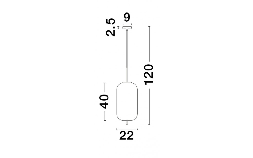 Luces Exclusivas PILAR Wisząca Nowoczesna złoty i odcienie złota 1xE27 max 12W LE43662