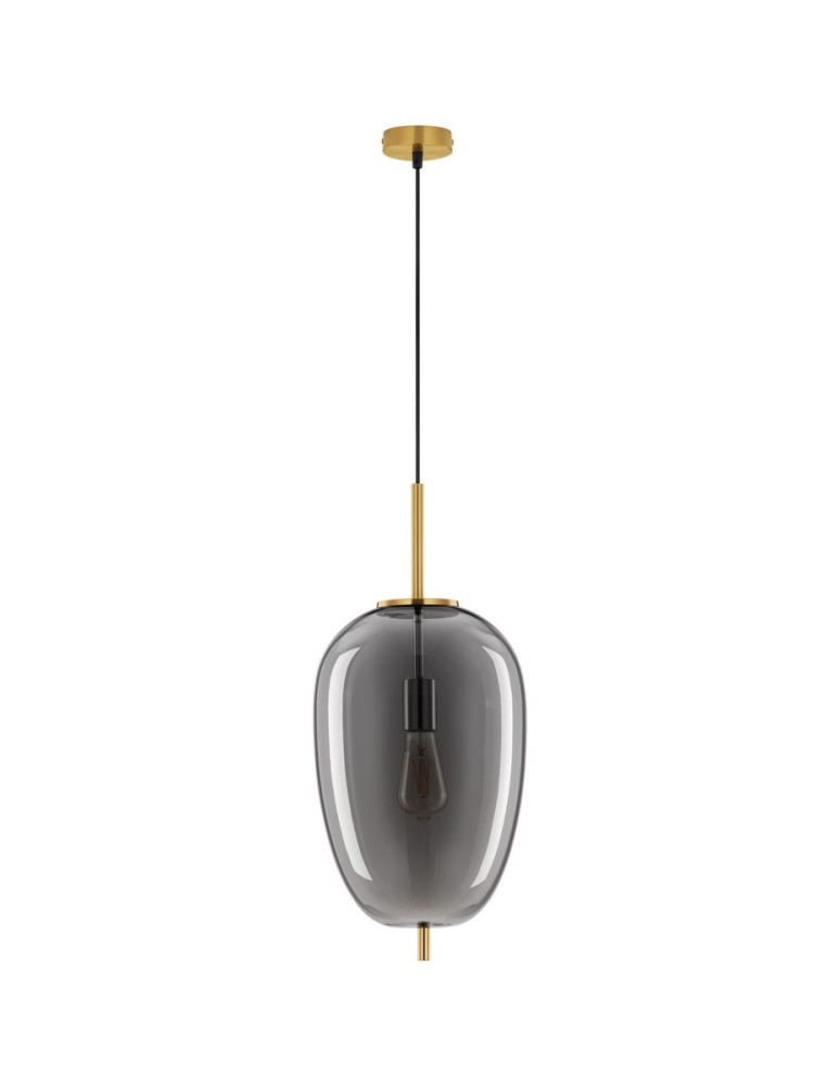 Single pendant lamps - Luces Exclusivas PILAR Pendant Modern gold and gold shades 1xE27 max 12W LE43663 - product kolory-swiatla.pl 1