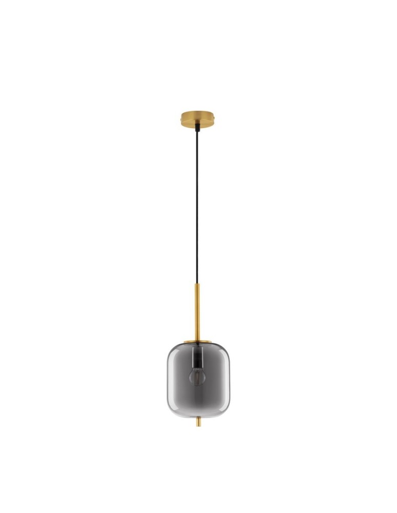 Single pendant lamps - Luces Exclusivas PILAR Pendant Modern gold and gold shades 1xE27 max 12W LE43665 - product kolory-swiatla.pl 1