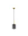 Luces Exclusivas PILAR Pendant Modern gold and gold shades 1xE27 max 12W LE43665