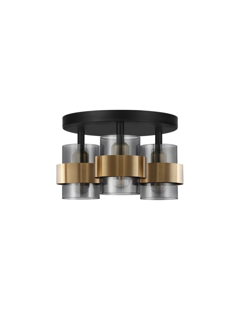Ceiling lamps - Luces Exclusivas VIEJA Ceiling Modern Gold and shades of gold 3xE27 max 12W LE43671 - product kolory-swiatla.pl 1