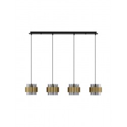 Luces Exclusivas VIEJA Wisząca Nowoczesna złoty i odcienie złota 4xE27 max 12W LE43672