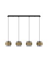 Luces Exclusivas VIEJA Pendant Modern gold and gold shades 4xE27 max 12W LE43672