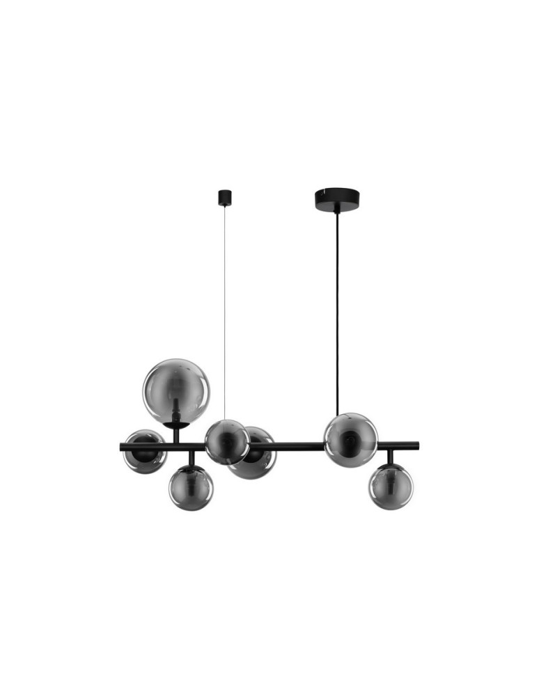 Pendant lamps - Luces Exclusivas PARLA Pendant Modern Black 7xG9 max 5W LE43673 - product kolory-swiatla.pl 1