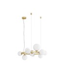 Pendant lamps - Luces Exclusivas PARLA Pendant Modern gold and gold shades 11xG9 max 5W LE43674 - product 2