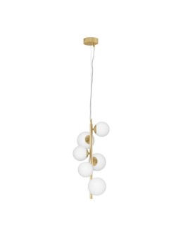 Luces Exclusivas PARLA Pendant Modern Gold and Shades of Gold 6xG9 max 5W LE43675