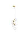 Luces Exclusivas PARLA Pendant Modern Gold and Shades of Gold 6xG9 max 5W LE43675