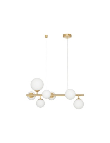 Luces Exclusivas PARLA Pendant Modern Gold and Shades of Gold 7xG9 max 5W LE43676