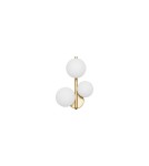 Wall lamps - Luces Exclusivas PARLA Wall-mounted Modern Gold and shades of gold 3xG9 max 5W LE43677 - product 1