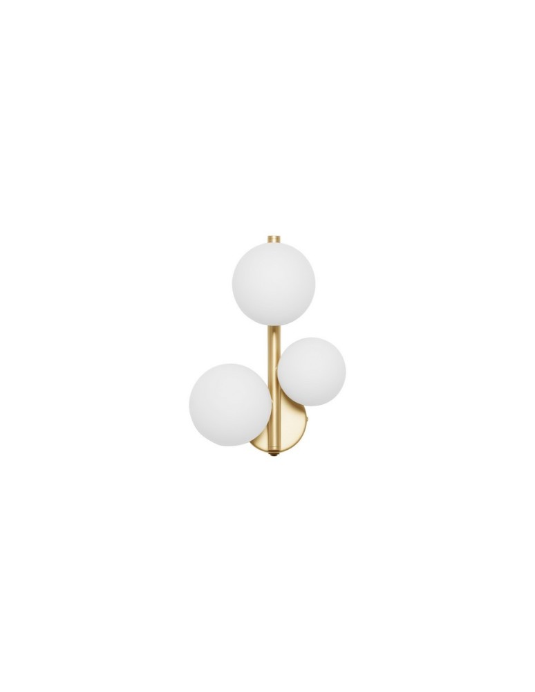 Wall lamps - Luces Exclusivas PARLA Wall-mounted Modern Gold and shades of gold 3xG9 max 5W LE43677 - product kolory-swiatla.pl 1