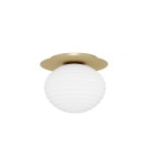 Ceiling lamps - Luces Exclusivas BALAJU Ceiling Modern Gold and gold shades 1xE27 max 12W LE43685 - product 1