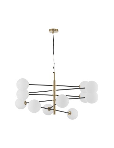 Luces Exclusivas PLATO Pendant Modern Black 12xG9 max 5W LE43689