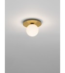 Ceiling lamps - Luces Exclusivas BALCON Ceiling Modern Gold and gold shades 1xG9 max 5W LE43692 - product 2