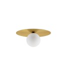 Ceiling lamps - Luces Exclusivas BALCON Ceiling Modern Gold and gold shades 1xE27 max 12W LE43693 - product 1