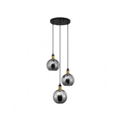 Luces Exclusivas BALCHE Wisząca Nowoczesna złoty i odcienie złota 3xE27 max 12W LE43695