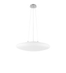 Lampy wiszące - Luces Exclusivas LIBANO Wisząca Nowoczesna srebrny i odcienie srebra 3xE27 max 12W LE43697 - produkt 1