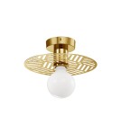 Ceiling lamps - Luces Exclusivas BAMEPA Ceiling Modern Gold and gold shades 1xE27 max 12W LE43701 - product 1