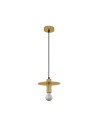 Luces Exclusivas BAJIO Pendant Modern gold and gold shades 1xE27 max 12W LE43702