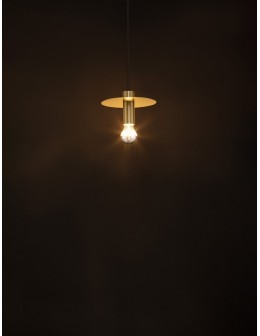 Luces Exclusivas BAJIO Wisząca Nowoczesna złoty i odcienie złota 1xE27 max 12W LE43702 - produkt 2