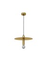 Luces Exclusivas BAJIO Pendant Modern gold and gold shades 1xE27 max 12W LE43703