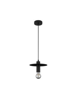 Luces Exclusivas BAJIO Pendant Modern Black 1xE27 max 12W LE43704
